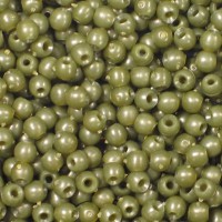5MM GREEN PLASTIC SHOCK BEADS 1 PACK OF 20 (approx)
