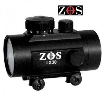 ZOS 1 x 30RD RED DOT Fits Weaver Rail