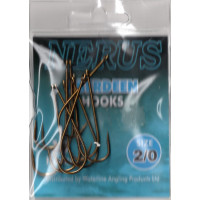 NERUS SEA HOOKS ABERDEEN SIZE 2/0 ( pack of 10 hooks )