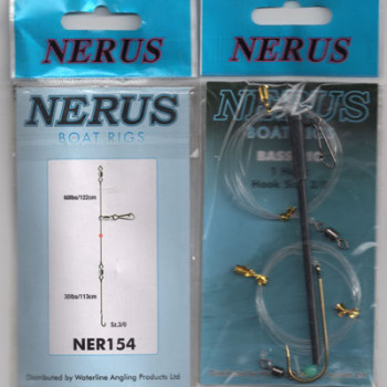 NERUS BOAT SEA RIGS 1 HOOK (SIZE 3/0 BASS ) NER154