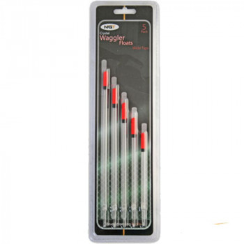 NGT Pack of 5 Wide Tip Waggler Floats