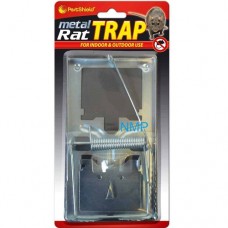 Pestshield METAL RAT TRAP CLASSIC SNAP RAT TRAPS - REUSABLE RODENT TRAPS
