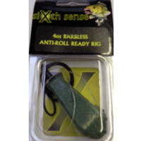 Sixth Sense Ready Made Carp Rigs ANTI-ROLL BARBLESS GREEN 4oz