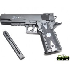 6mm AIRSOFT Pistol Cyber Gun COLT M1911 MATCH 12g CO2 powered Fixed None Blowback Pistol 13 shot 6mm bb