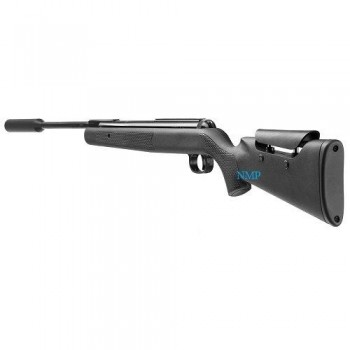 Diana Mauser AM03 N-TEC .22 calibre Gas Ram break barrel Air Rifle in Black, fitted with a Diana Silencer