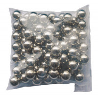 9.5MM Steel Slingshot Ammo a bag of 75 HIGHLY POLISHED STEEL SHOT BALL BEARINGS